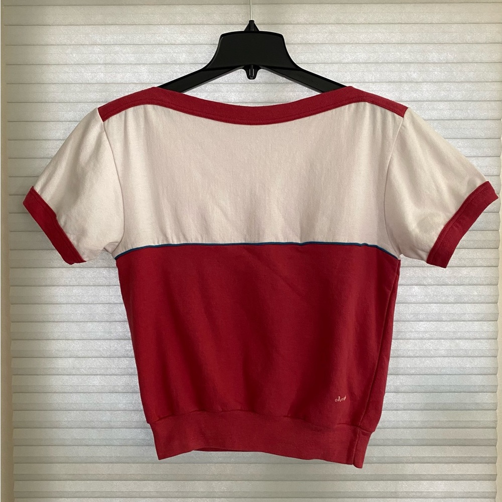 Vintage Olympia Light weight Short Sleeve Sweatshirt